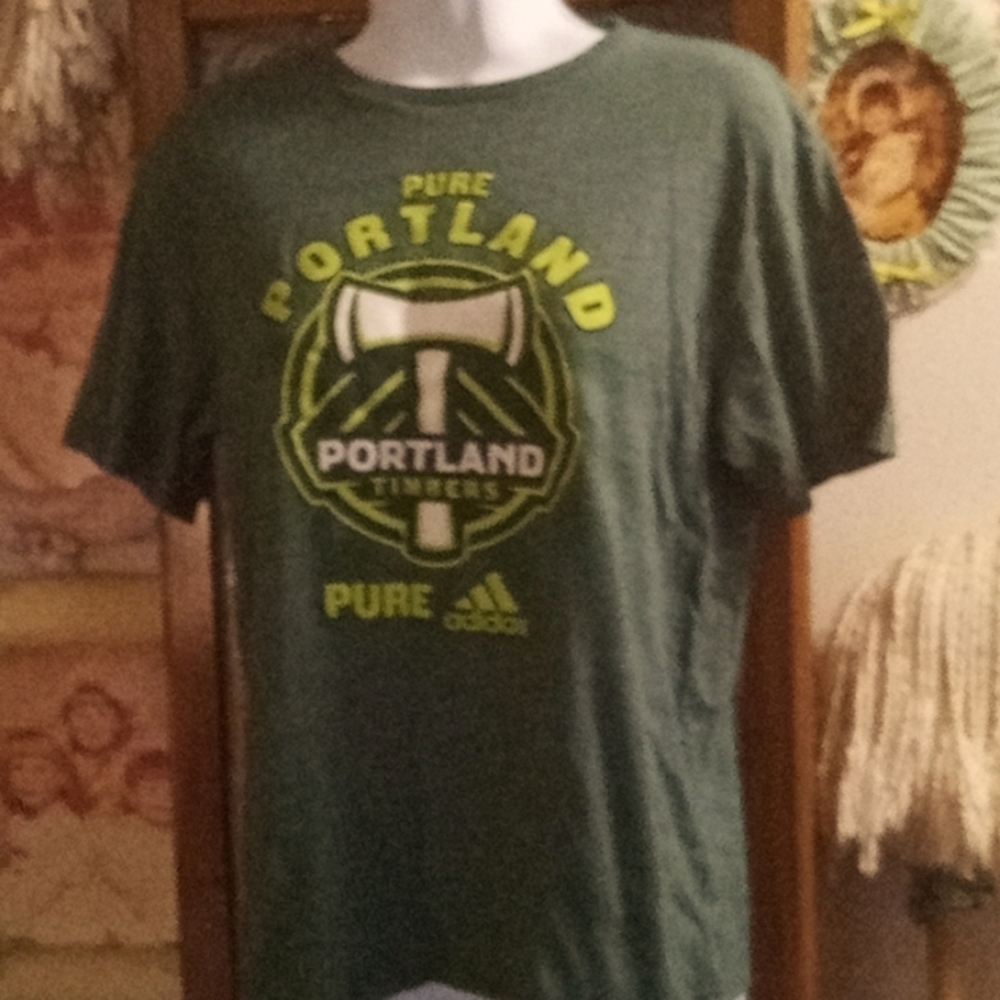 Lady's "PURE PORTLAND" Portland Timbers Soccer T-Shirt